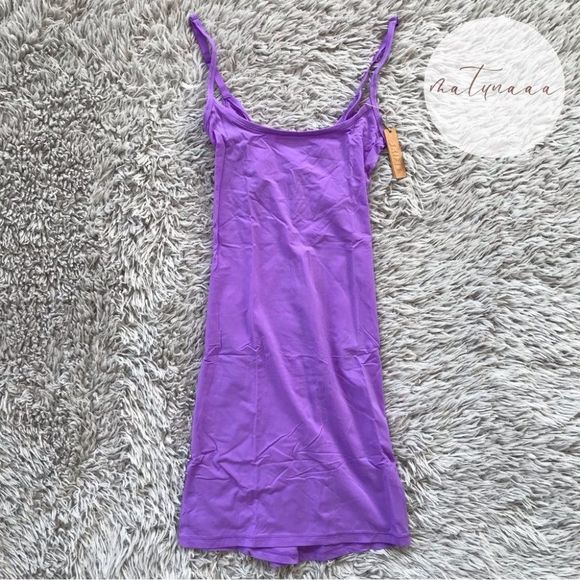 Skims Fits Everybody Slip Dress in Ultra Violet XS